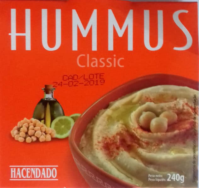 Product Humus Mercadona