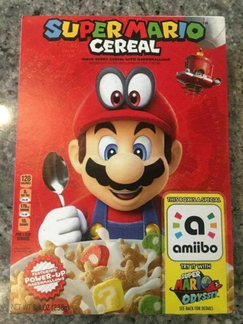 Fashion Super Mario Cereal