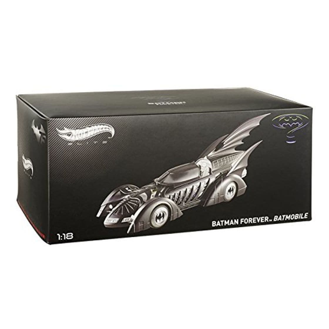 Product Hotwheels Elite - Coche a Escala Batman, 1:18