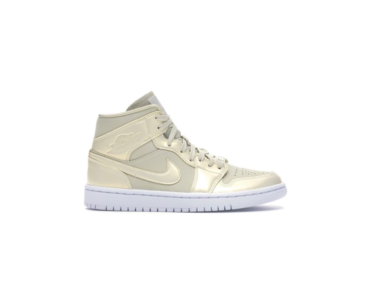 Moda Air jordan 1 Mid Goose Feather Yellow