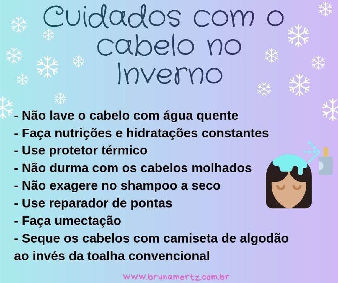 Moda •cuidado com o cabelo no inverno•