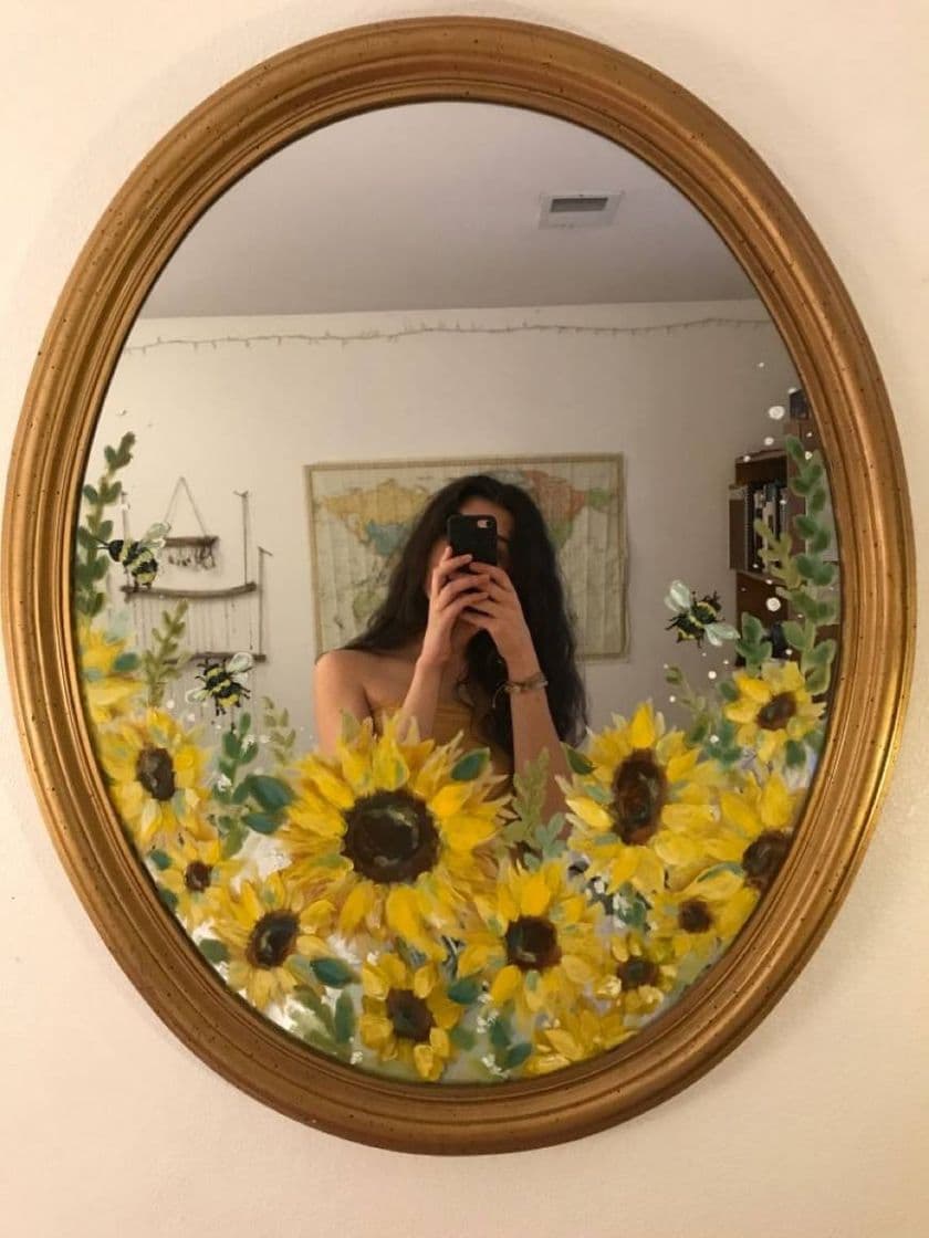 Fashion •mirror painting• 🌻