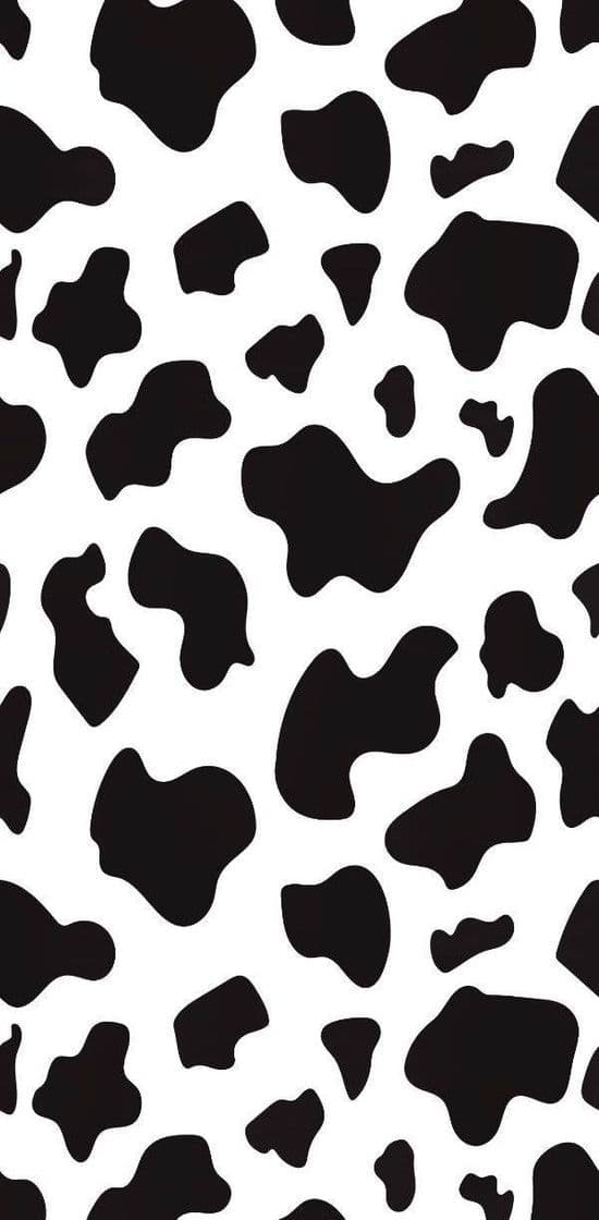 Fashion •walpapper print cow•