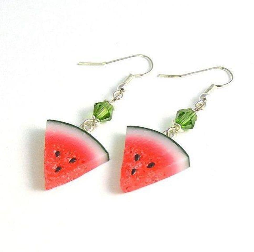 Moda •watermelon earrings•