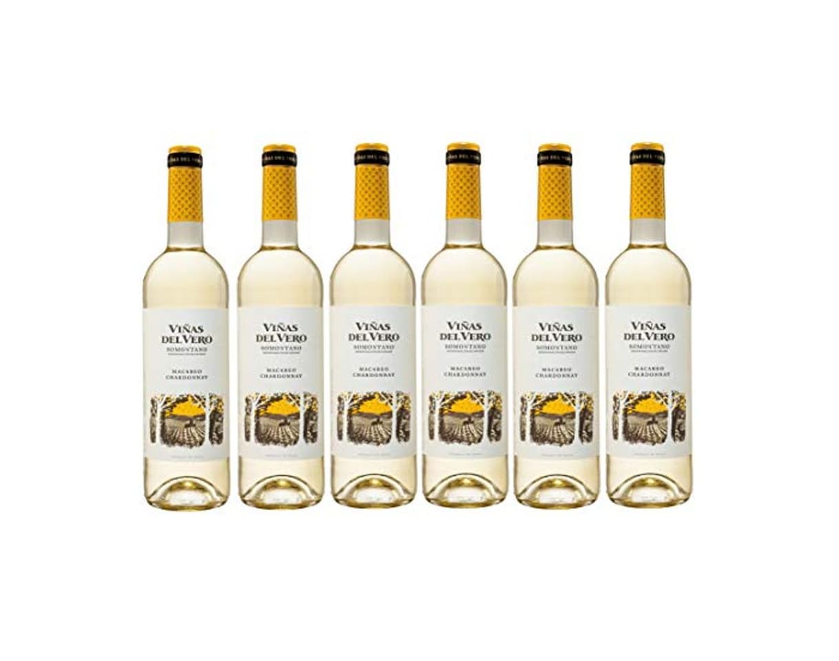 Producto Viñas Del Vero Macabeo-Chardonnay - Vino D.O. Somontano - 6 Botellas de