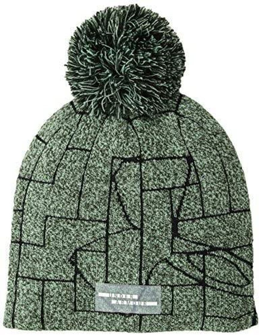 Moda Gorro verde invierno 