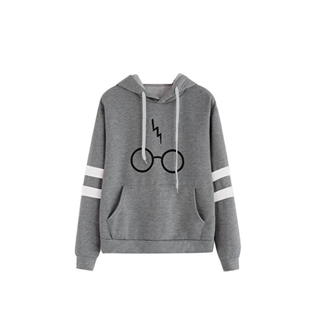 Moda K-youth Mujer Sudaderas, Mujeres Harry ✿ Potter Gafas Estampado Sudaderas con Capucha