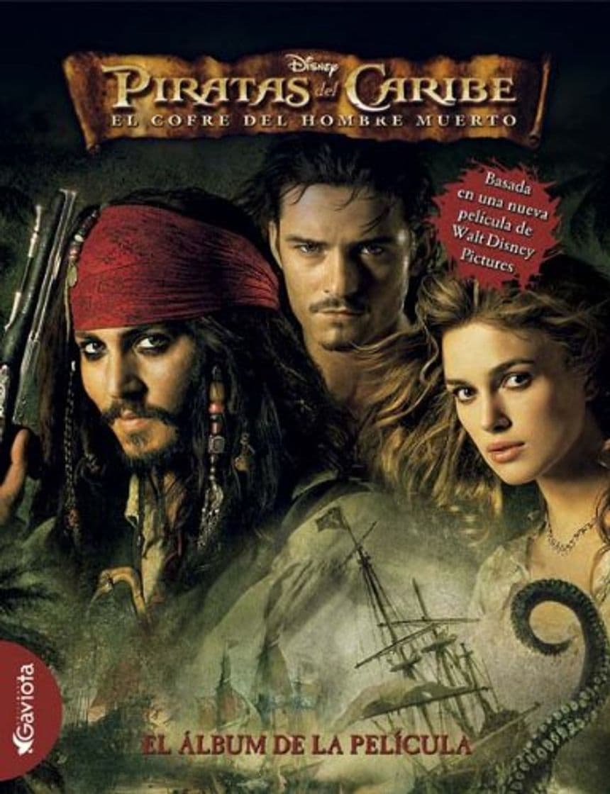 Libro Piratas del Caribe. El cofre del hombre muerto. El álbum de la