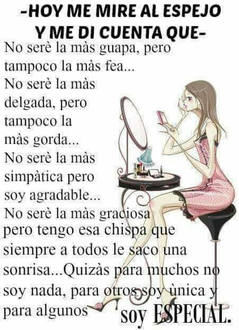 Fashion Mensaje Con Una Gran Reflexión para Las Chicas 😍😍