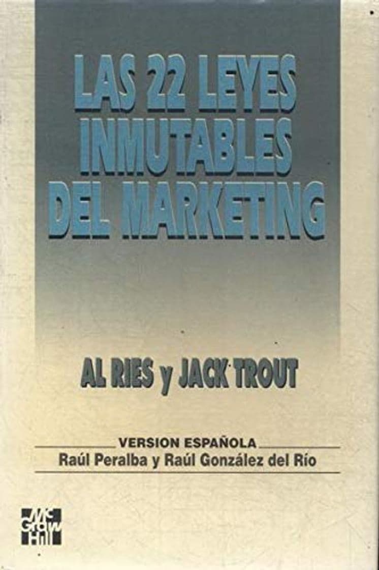 Book Veintidos leyes inmutables del marketing, las