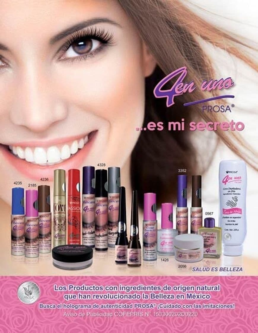 Producto Línea prosa maquillaje 