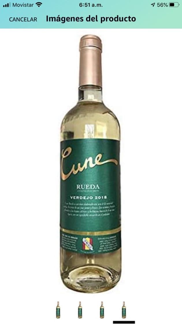 Product Vino blanco Cune Semidulce