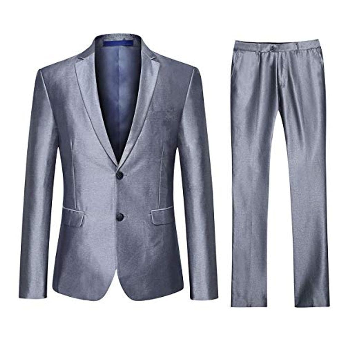 Producto Traje de 3 Piezas para Hombre Trajes para Hombres 2 Botón Elegantes Vestir Blazer Chalecos y Pantalones