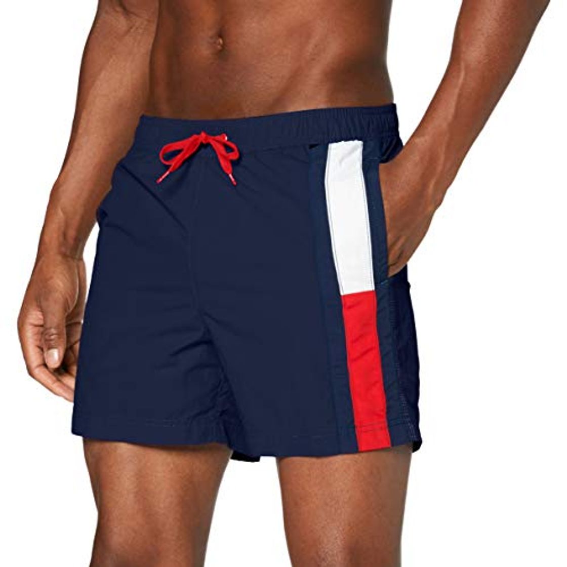 Producto Tommy Hilfiger SF Drawstring Bañador, Azul