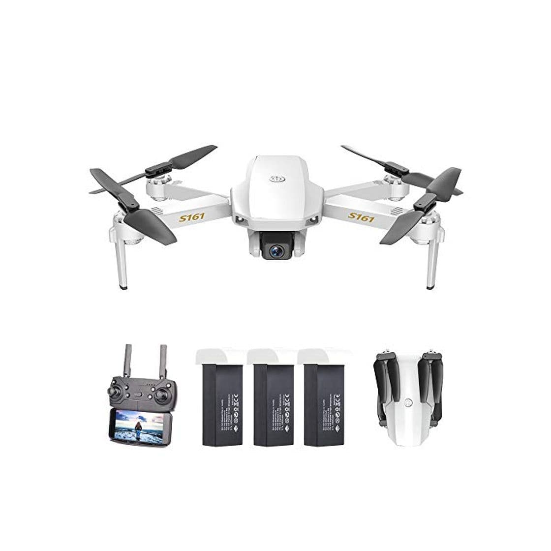 Producto GoolRC CSJ S161 Mini Drone Pro con Cámara 4K Posicionamiento de Flujo