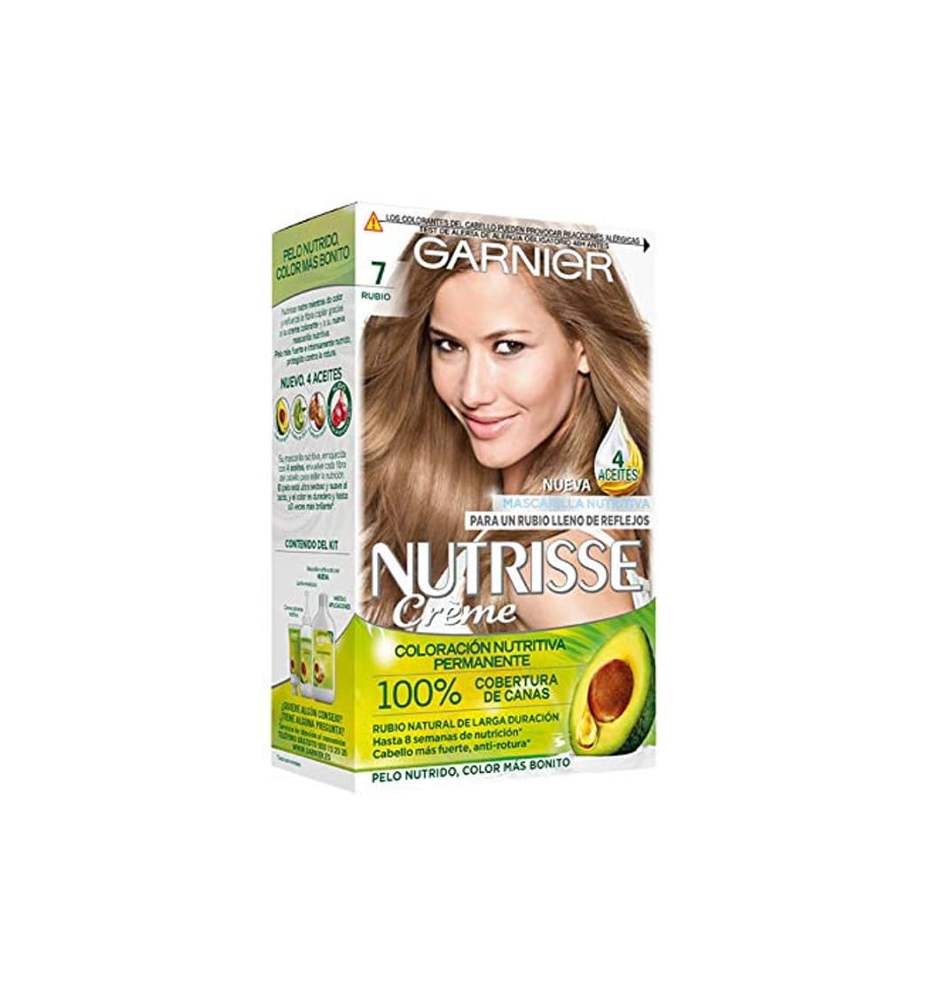 Producto Garnier Nutrisse Creme coloración permanente con mascarilla nutritiva de cuatro aceites