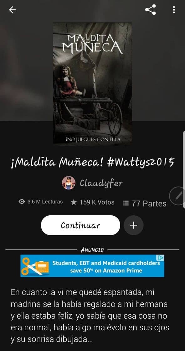 Fashion Uno de los mejores libros de Wattpad