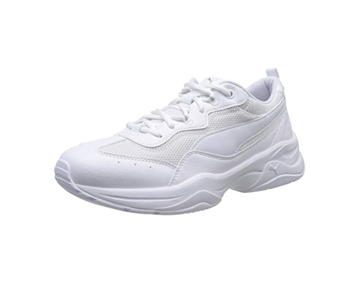 Fashion PUMA Cilia, Zapatillas para Mujer, Blanco White