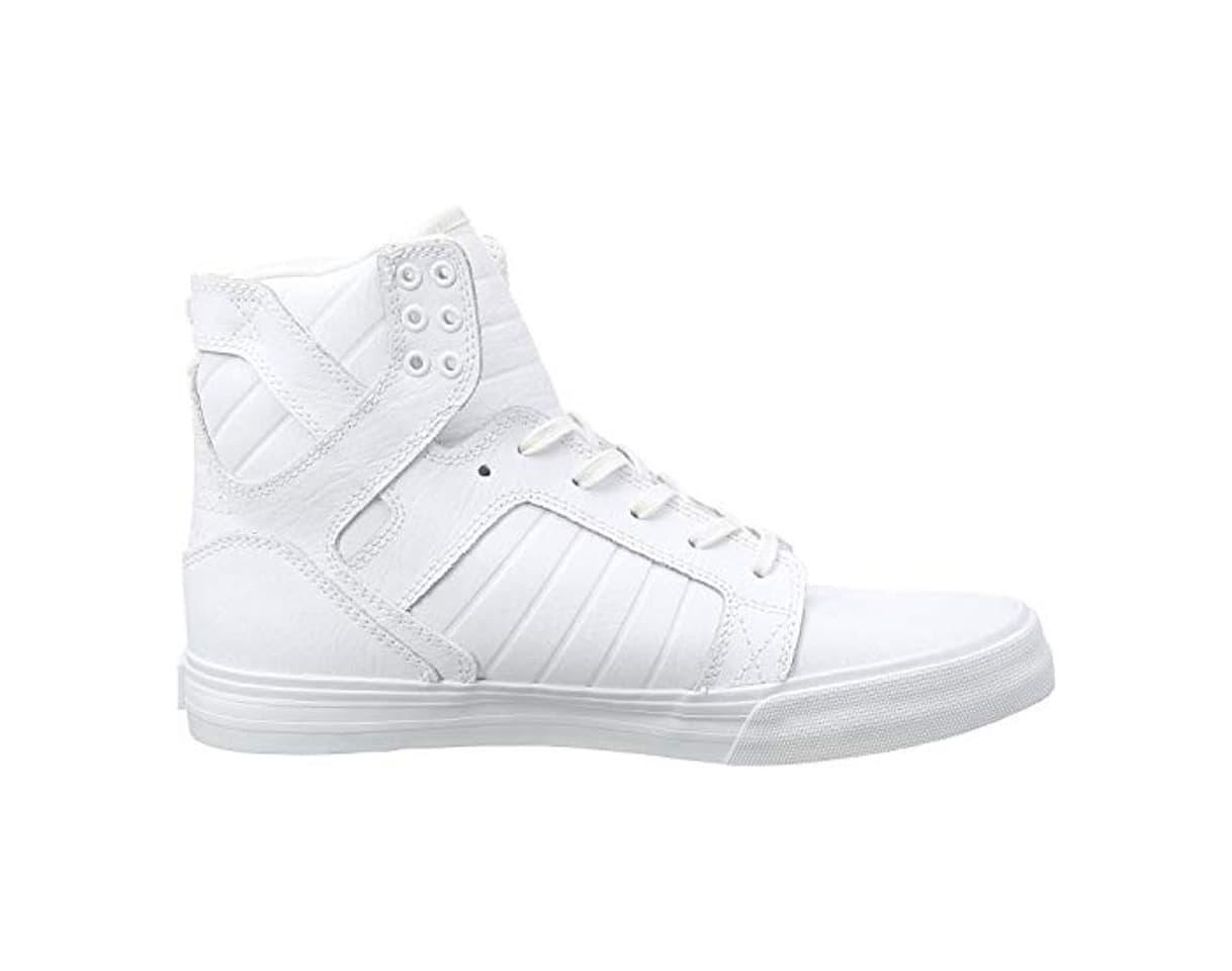 Product Supra Skytop, Zapatillas de Skateboard Unisex Adulto, Blanco