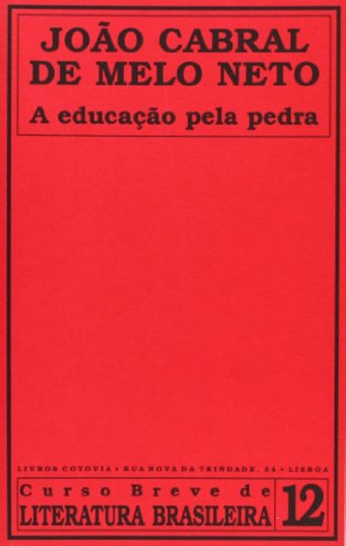 Libro A educaçao pela pedra