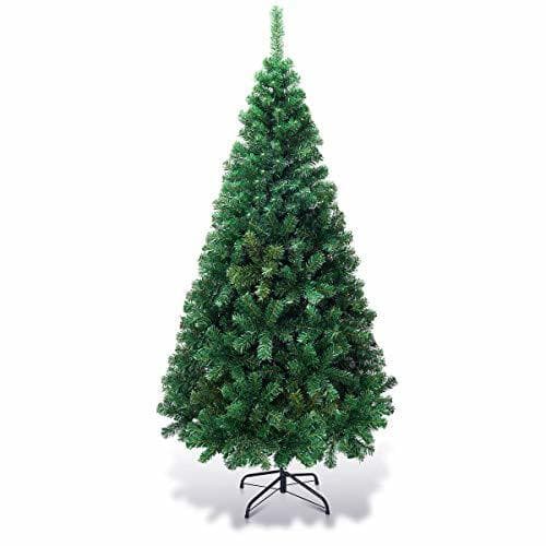 Producto Hanselhome Árbol de Navidad Artificial Alta Densidad con Base Metálica Material PVC