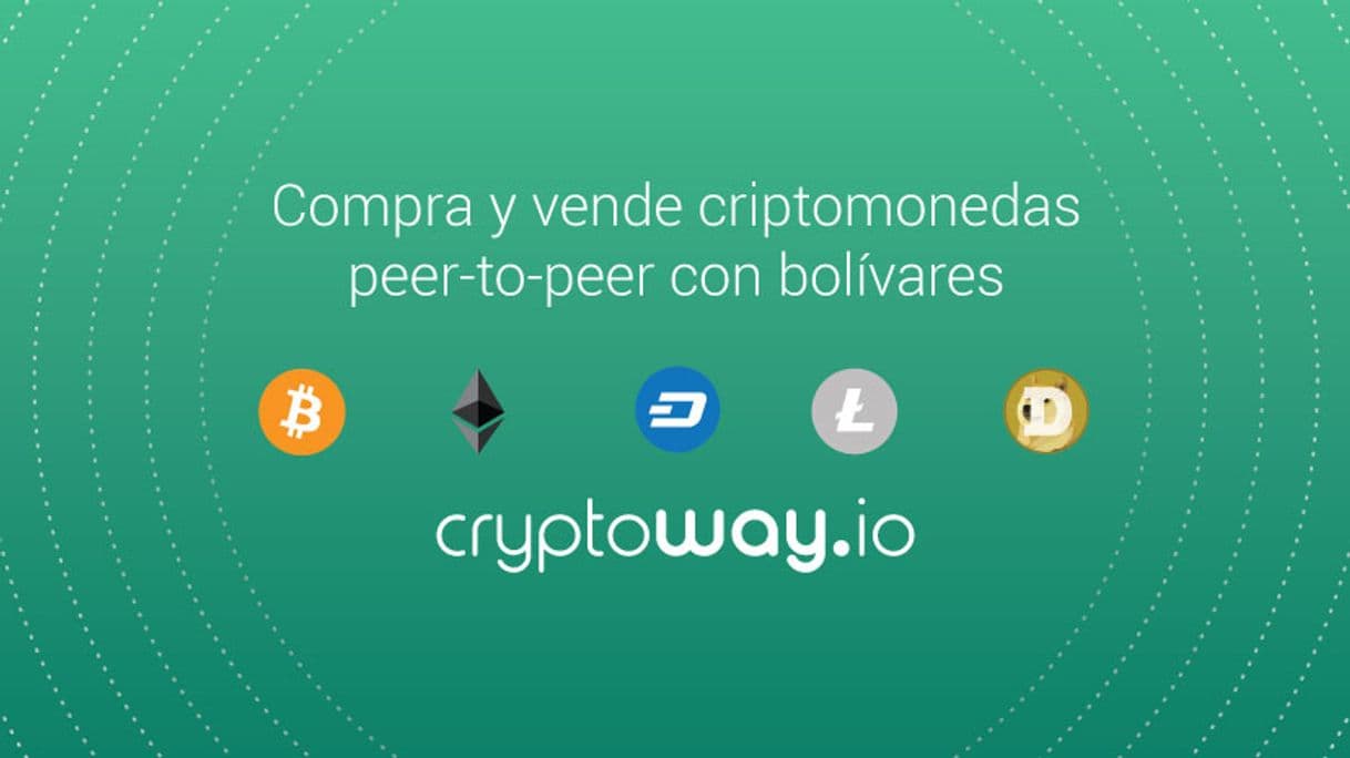 Moda CryptoWay - Compra y vende Criptomonedas con bolívares