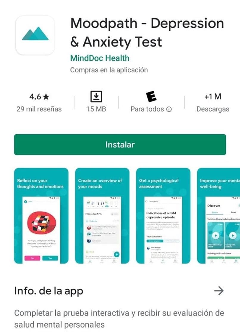 App Moodpath: Depression & Anxiety