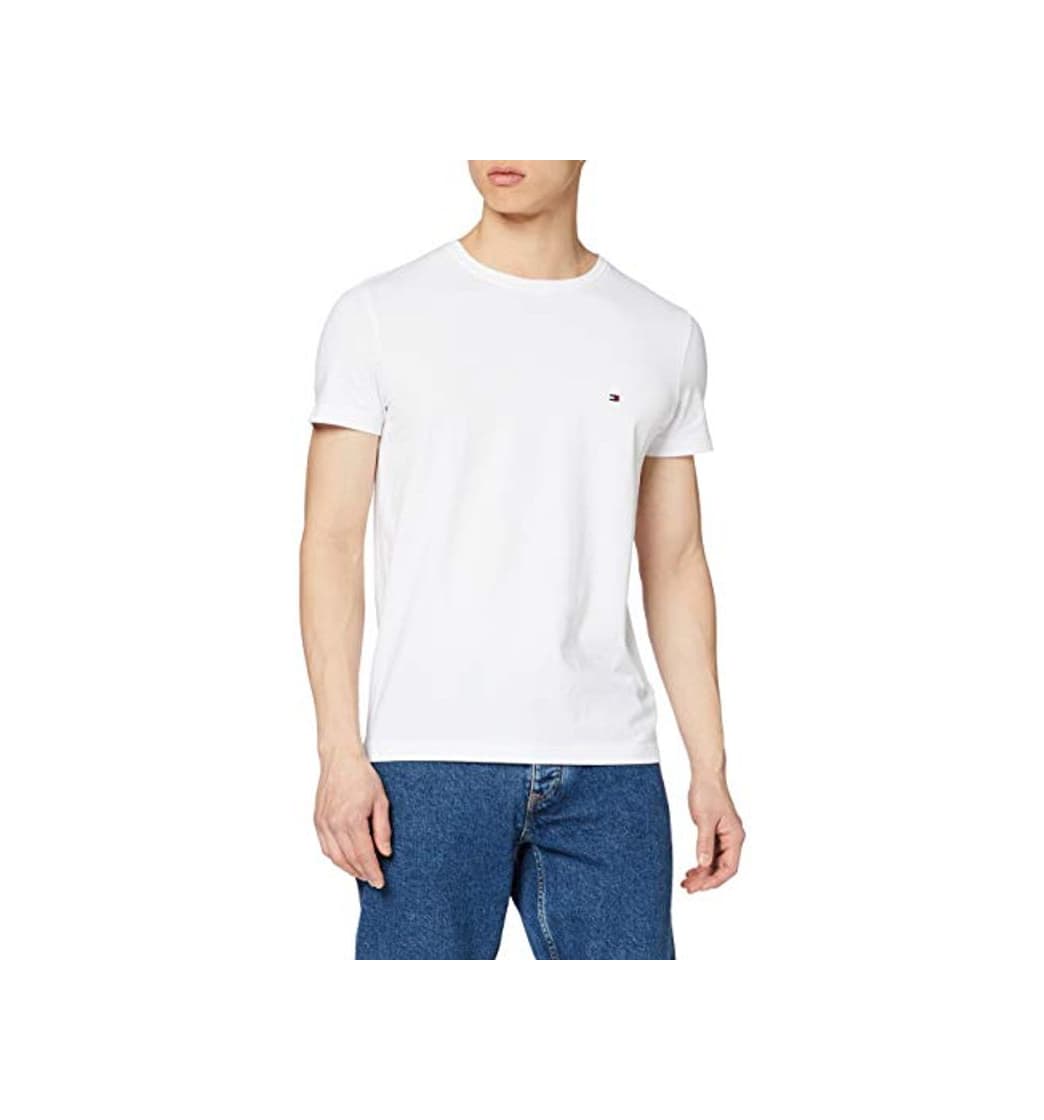 Product Tommy Hilfiger Core Stretch Slim Cneck tee Camiseta, Blanco