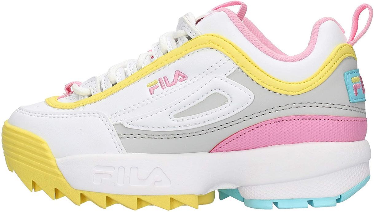 Product Zapatos de niña FILA Disruptor CB JR en Cuero Blanco 1010850