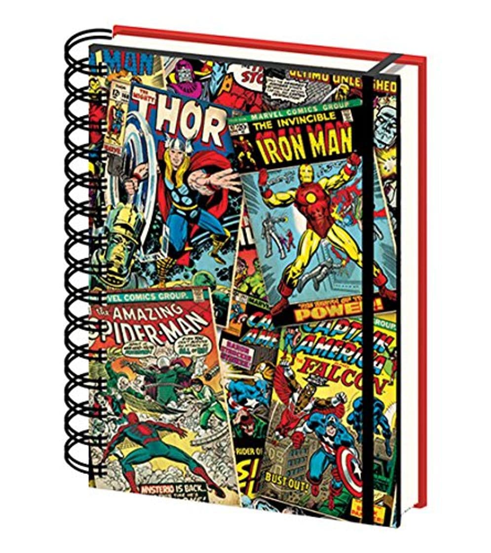 Product Avengers - Cuaderno 3D, 15 x 21 cm