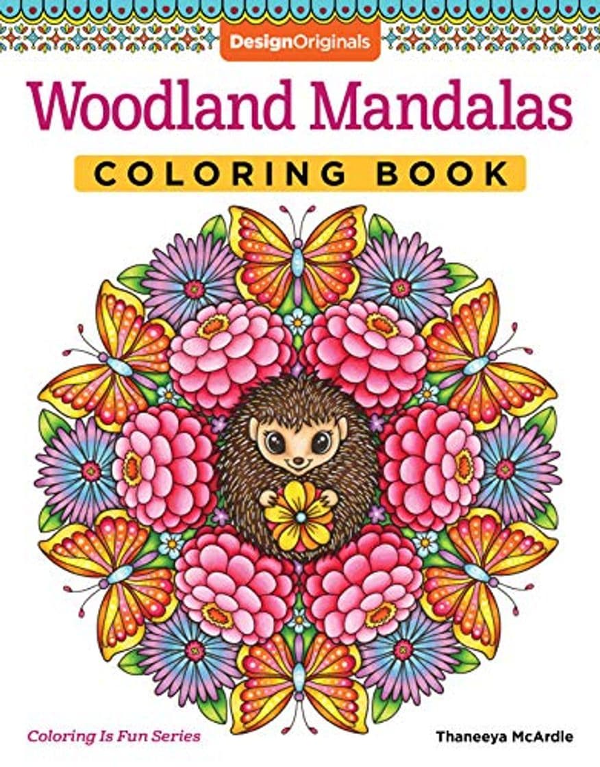 Product Woodland Mandalas Coloring Book