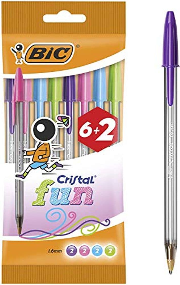 Electronic BIC Cristal Fun bolígrafos Punta Ancha