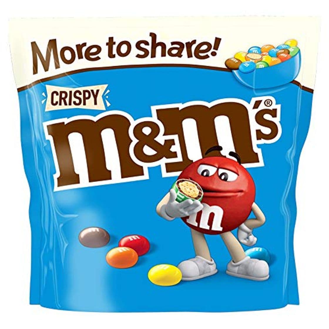 Producto Bolsa de chocolate crujiente M&M's para compartir