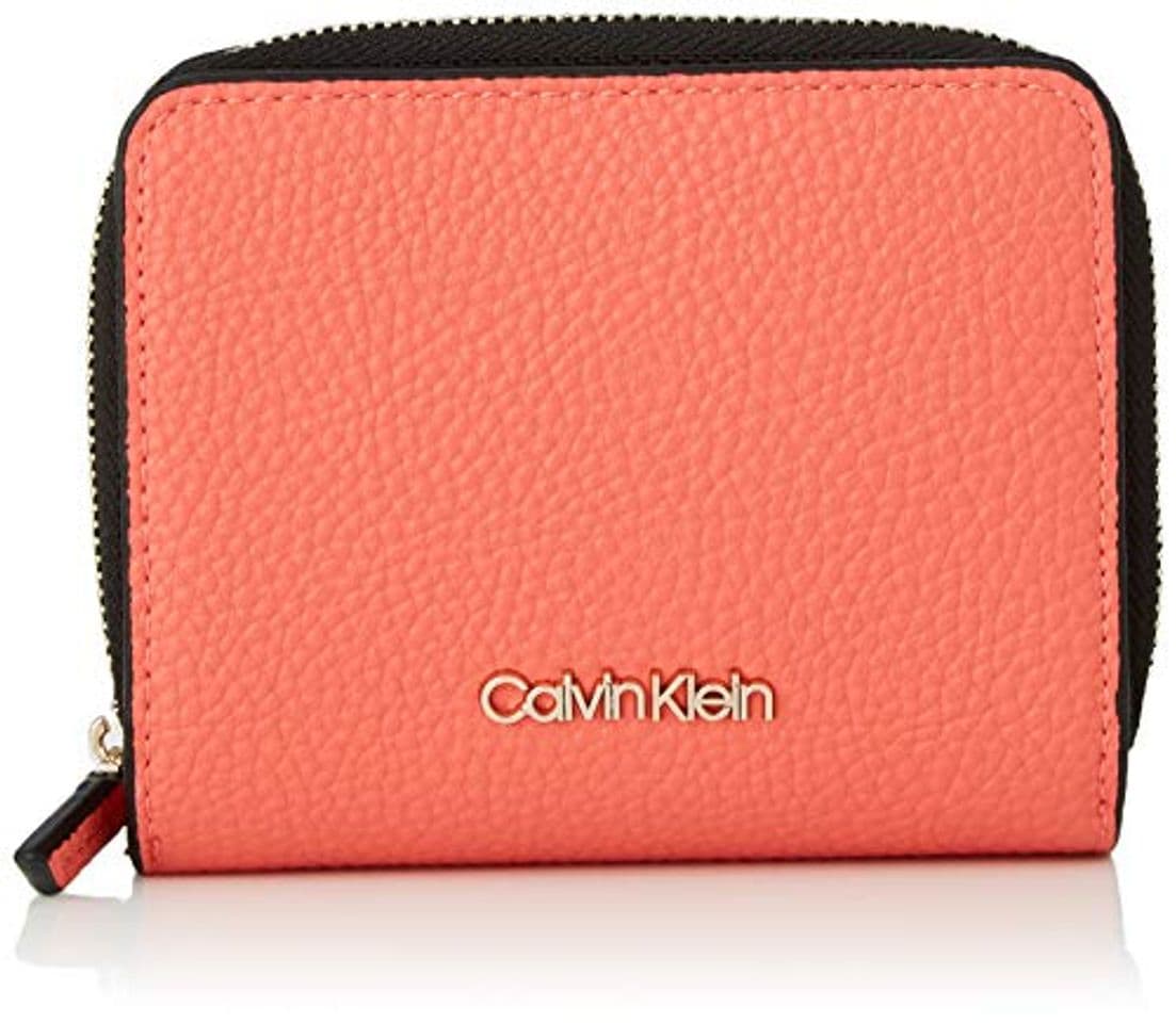 Producto Calvin Klein - Sided Ziparound Md W Flap, Carteras Mujer, Rojo