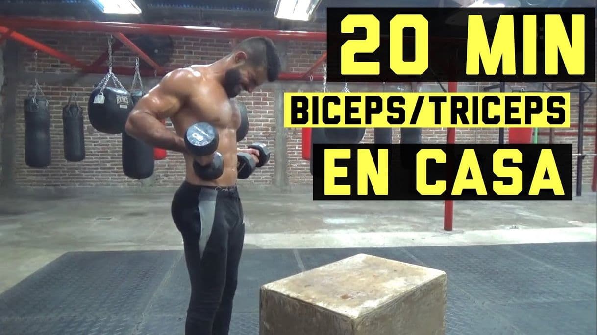 Moda En 20 MIN destroza tus biceps y triceps desde CASA - YouTube