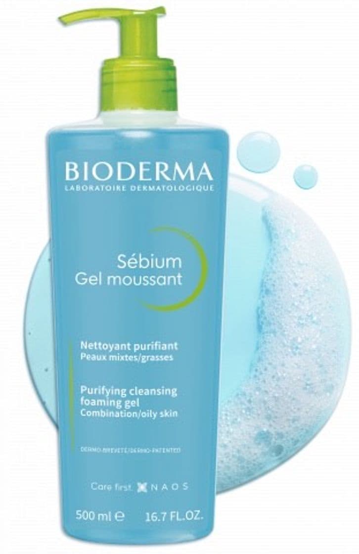 Beauty BIODERMA SEBIUM gel moussant nettoyant purifiant 500 ml