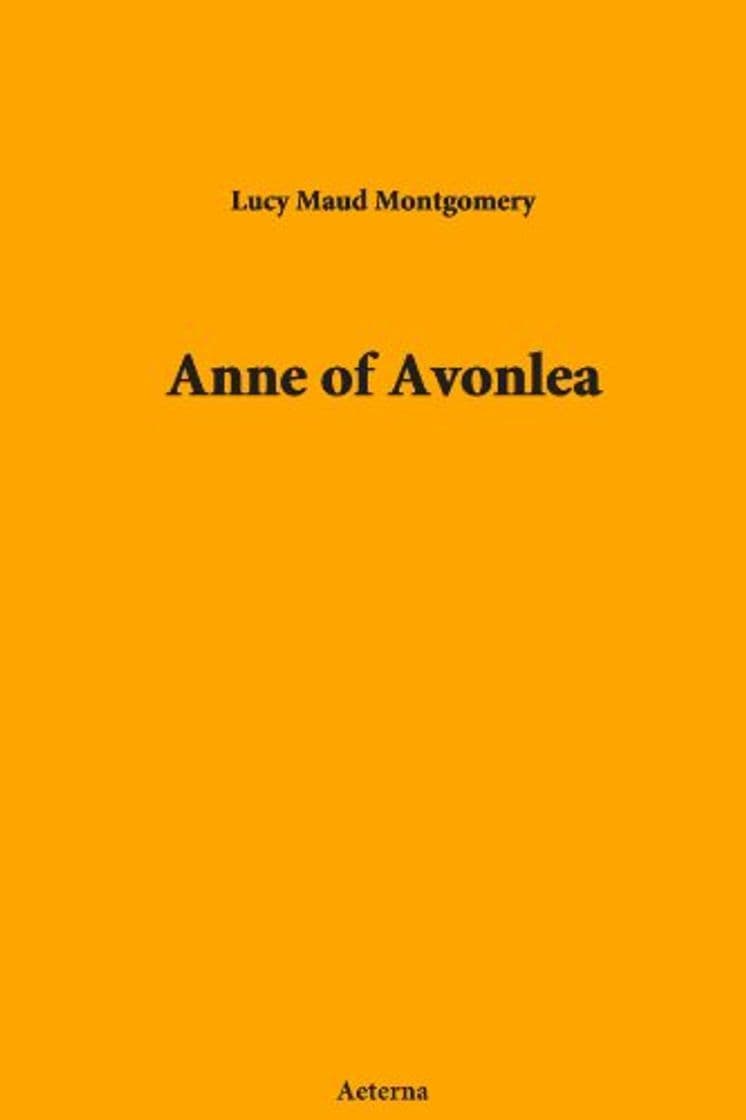 Libro Anne of Avonlea