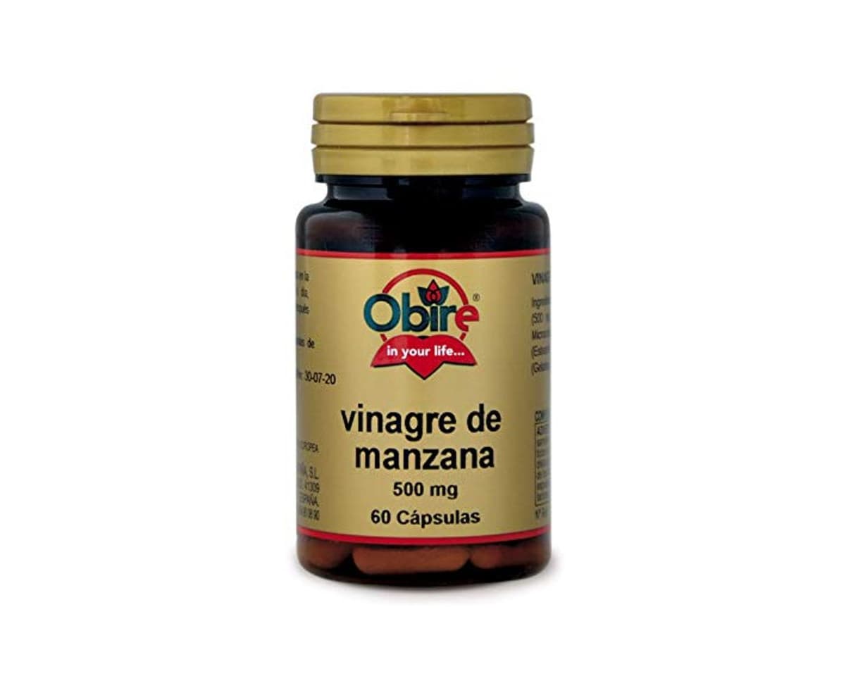 Product Vinagre de manzana 500 mg 60 cápsulas