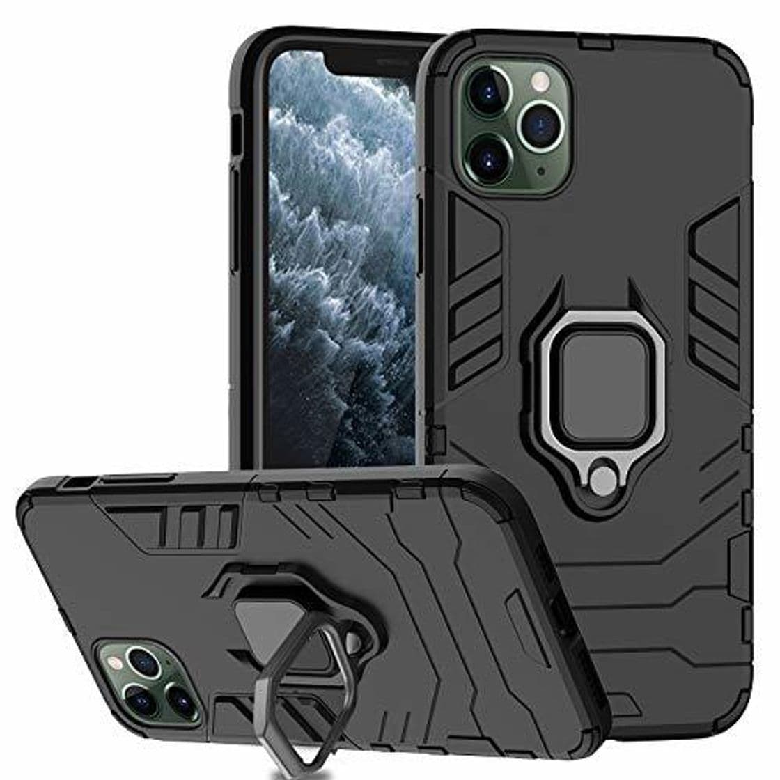 Electronic Ferilinso Funda para iPhone 11 Pro MAX Funda, Elegante Armadura híbrida Robusta