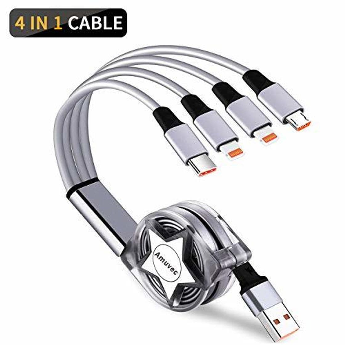 Producto Amuvec Cable Multi USB 4 en 1