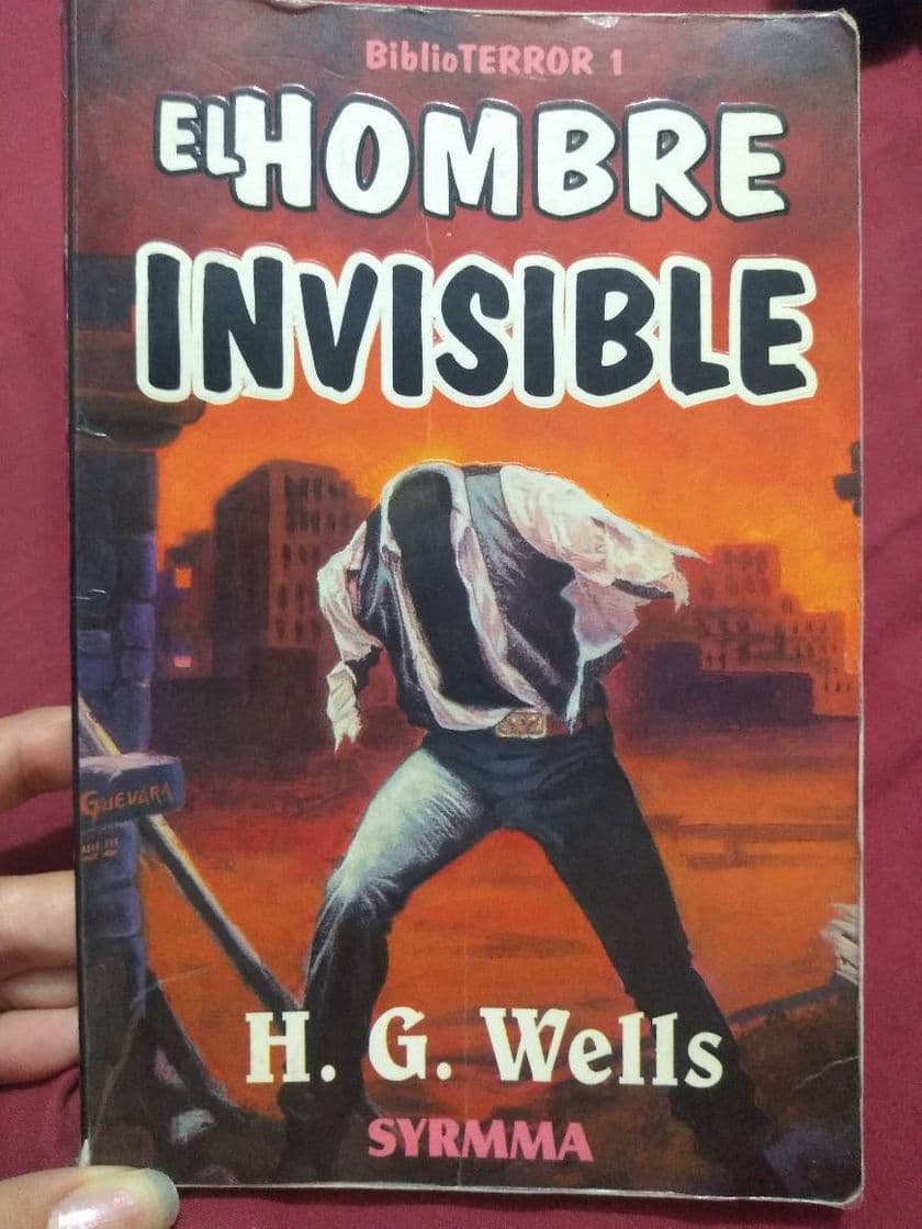 Libro El hombre invisible