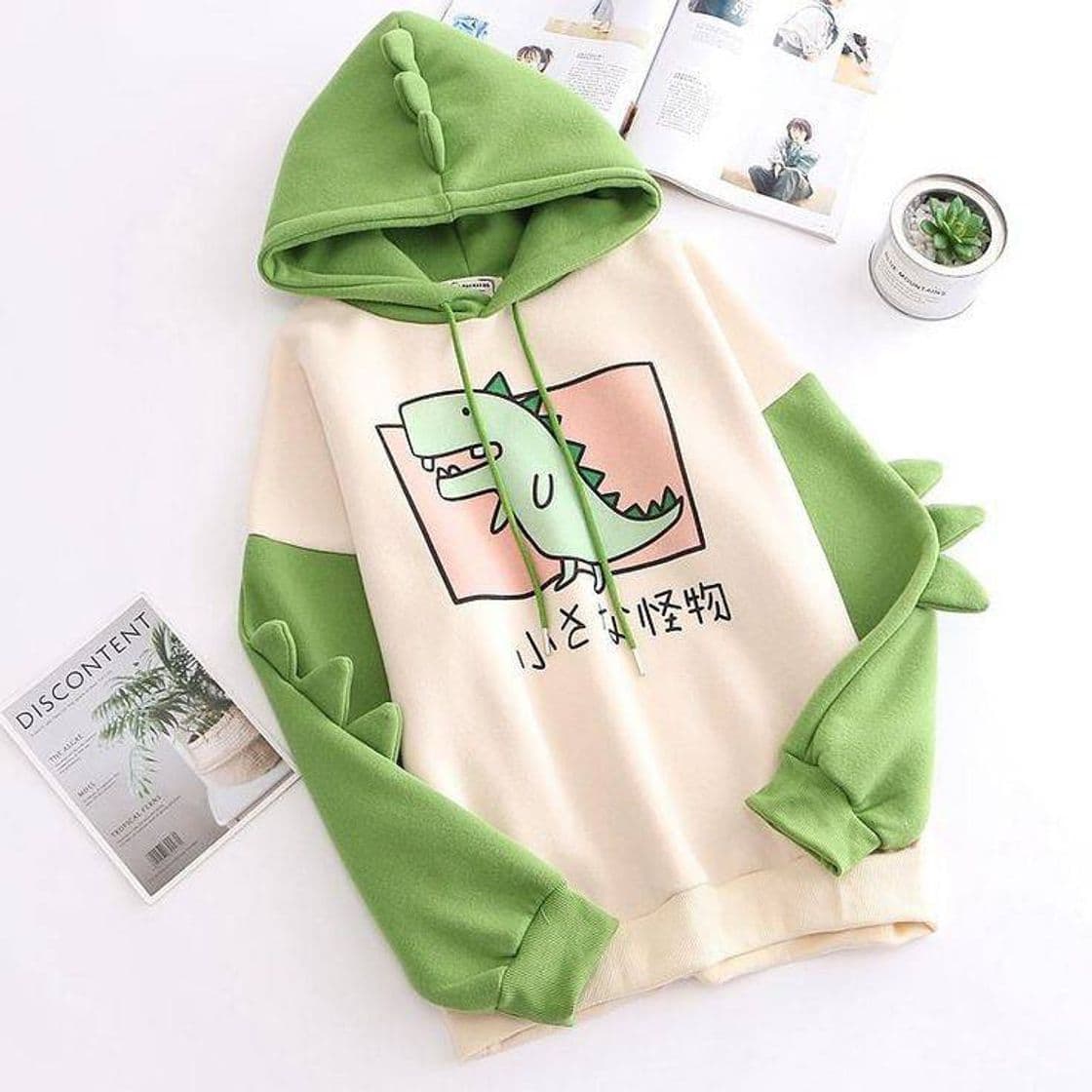 Moda Sudadera de Dinosaurio Kawaii 🦖