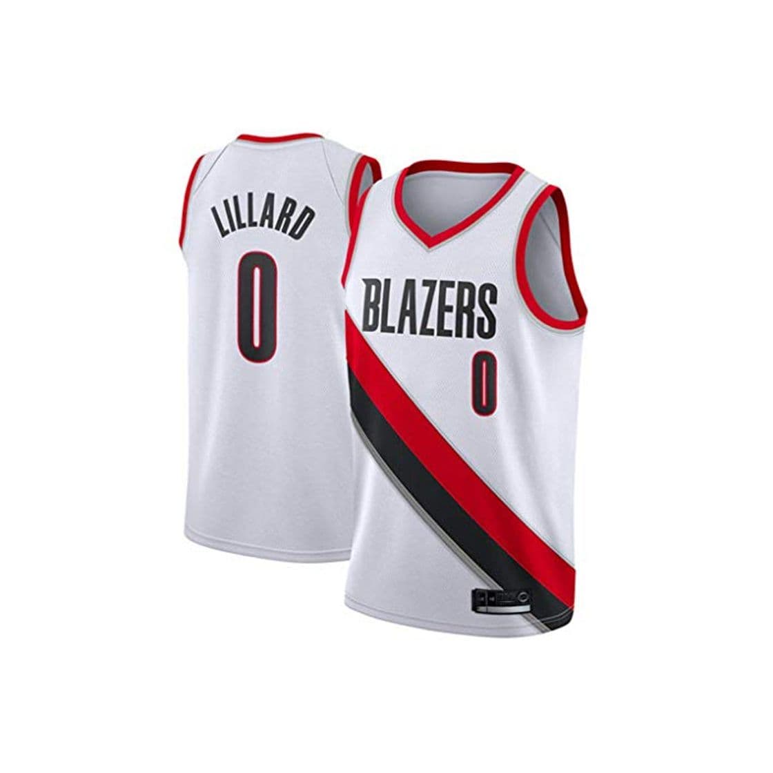 Moda Miyapy Basketball Jersey Blazers #0 Lillard Camiseta de Jugador de Baloncesto para