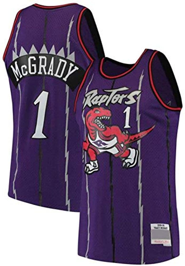 Moda Basketball Jersey Raptors #1 McGrady #15 Carter Camiseta de Jugador de Baloncesto