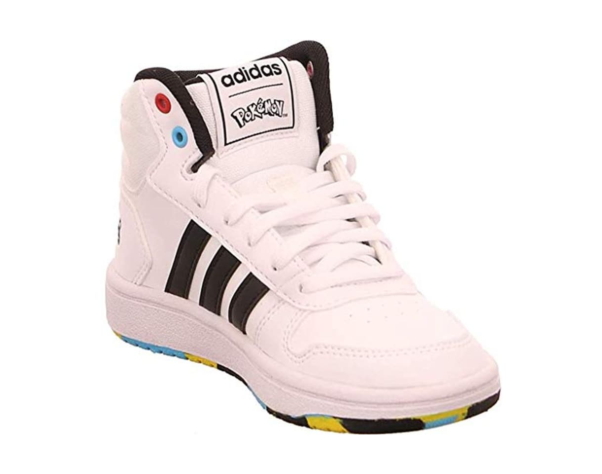 Fashion Adidas Hoops Mid 2.0 K, Zapatillas Deportivas Unisex niños, FTWR White