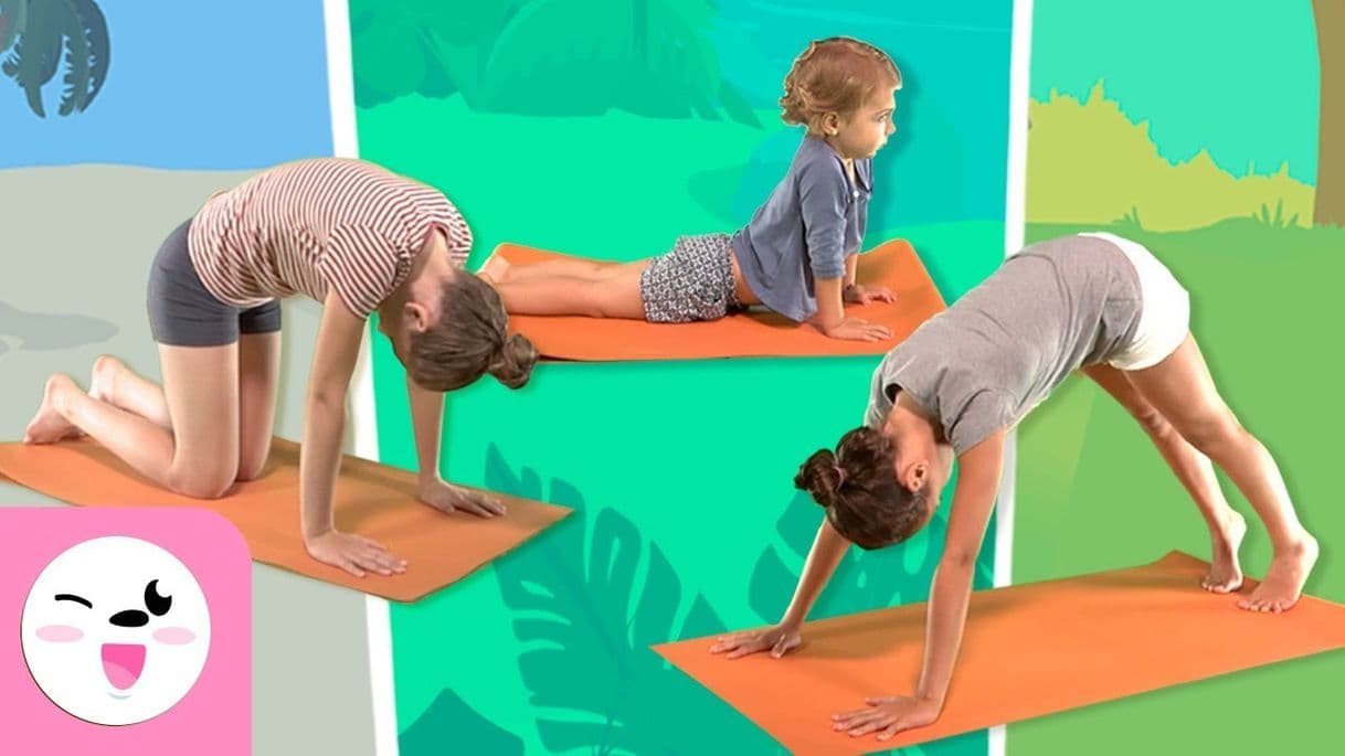 Fashion YOGA para niños - Las posturas de los animales - YouTube