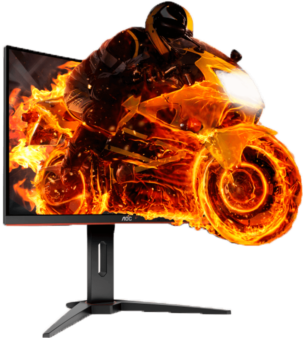 Electronic AOC C24G1 - Monitor Gaming Curvo de 24" con Pantalla Full HD