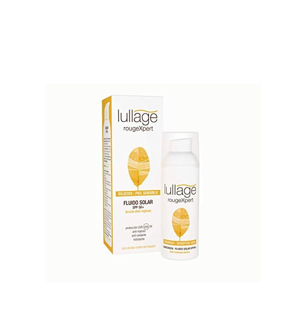 Producto Lullage rougeXpert Filtro Solar Facial Anti-Rojeces Calma Irritaciones Ayuda a Cuidar las