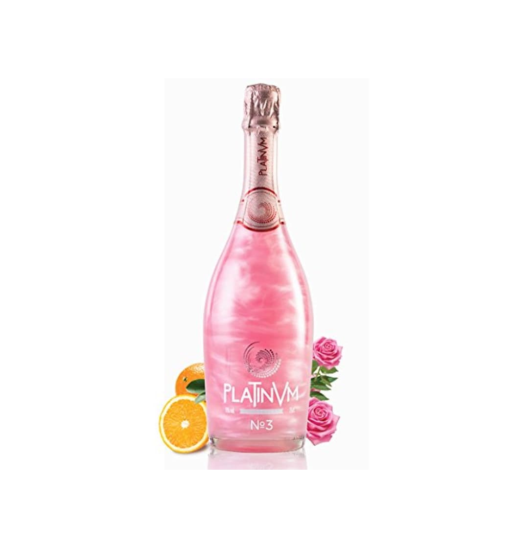 Producto espumoso Platinvm nº3 Pétalos de Rosa y Naranja 75 cl.- ideal regalo