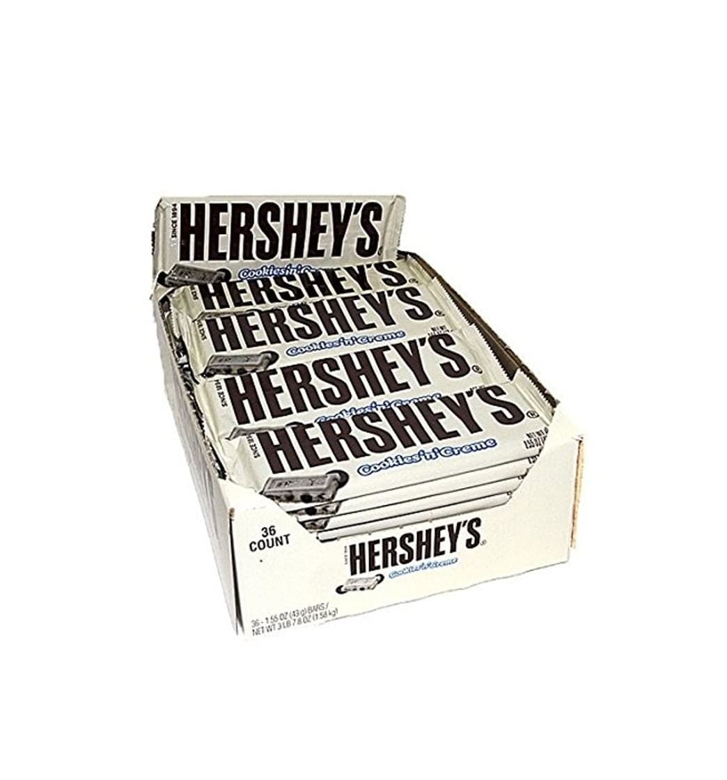 Producto HERSHEY'S COOKIES 'N' CREME BAR - 43G AMERICAN CANDY BAR